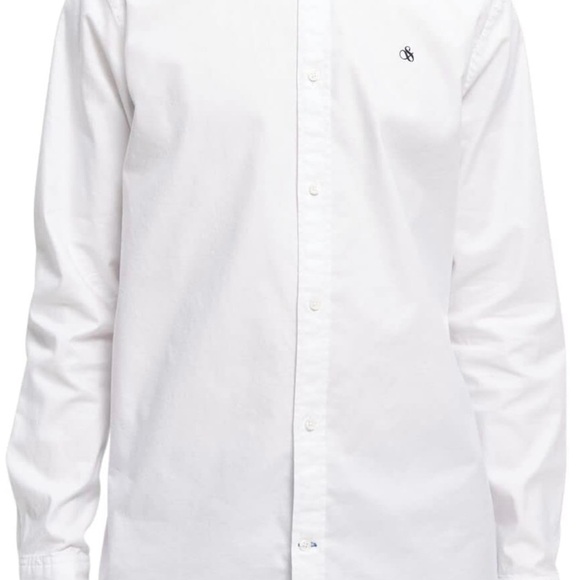 Scotch & Soda Classic White Shirt - Picture 10 of 17